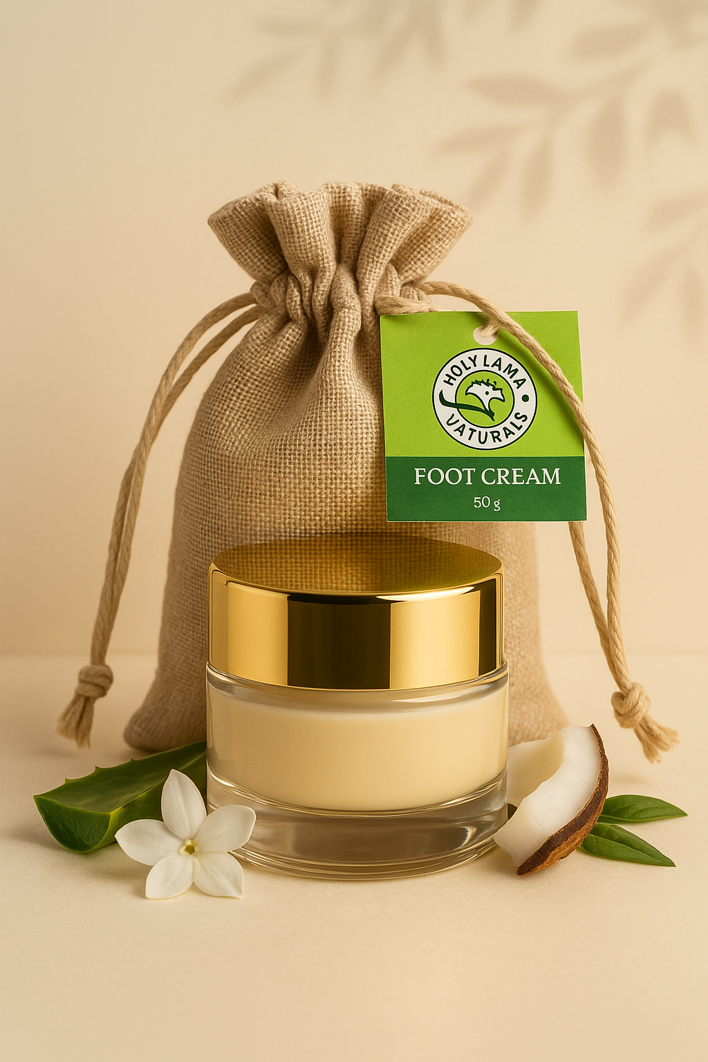 Holy Lama Naturals Premium Foot Cream - 50g