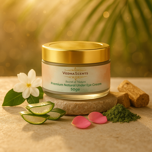 Vedhascents Premium Natural Under Eye Cream - 50g