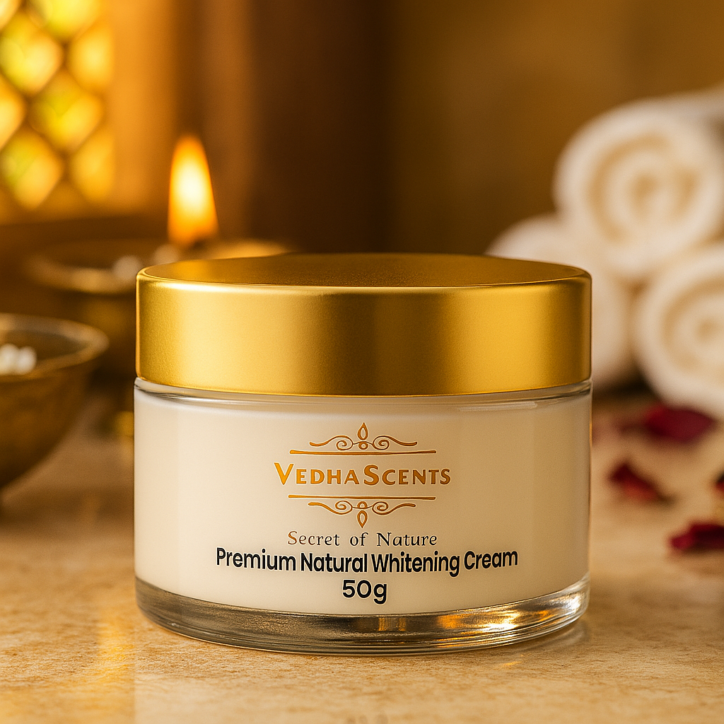 VedhaScents Premium Natural Whitening Cream – 50g