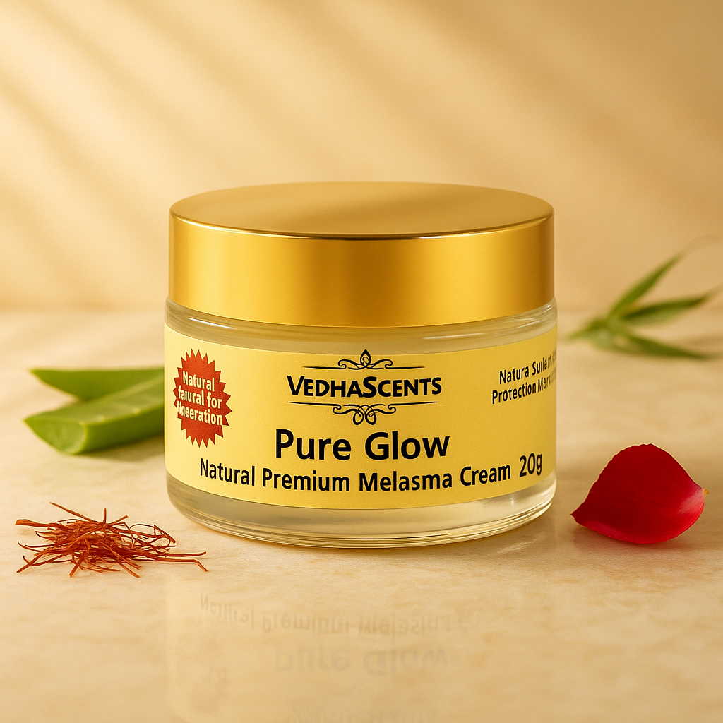 VedhaScents Pure Glow – Natural Premium Melasma Cream (20g)